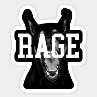 Rage Luxurious Inspired design Sticker